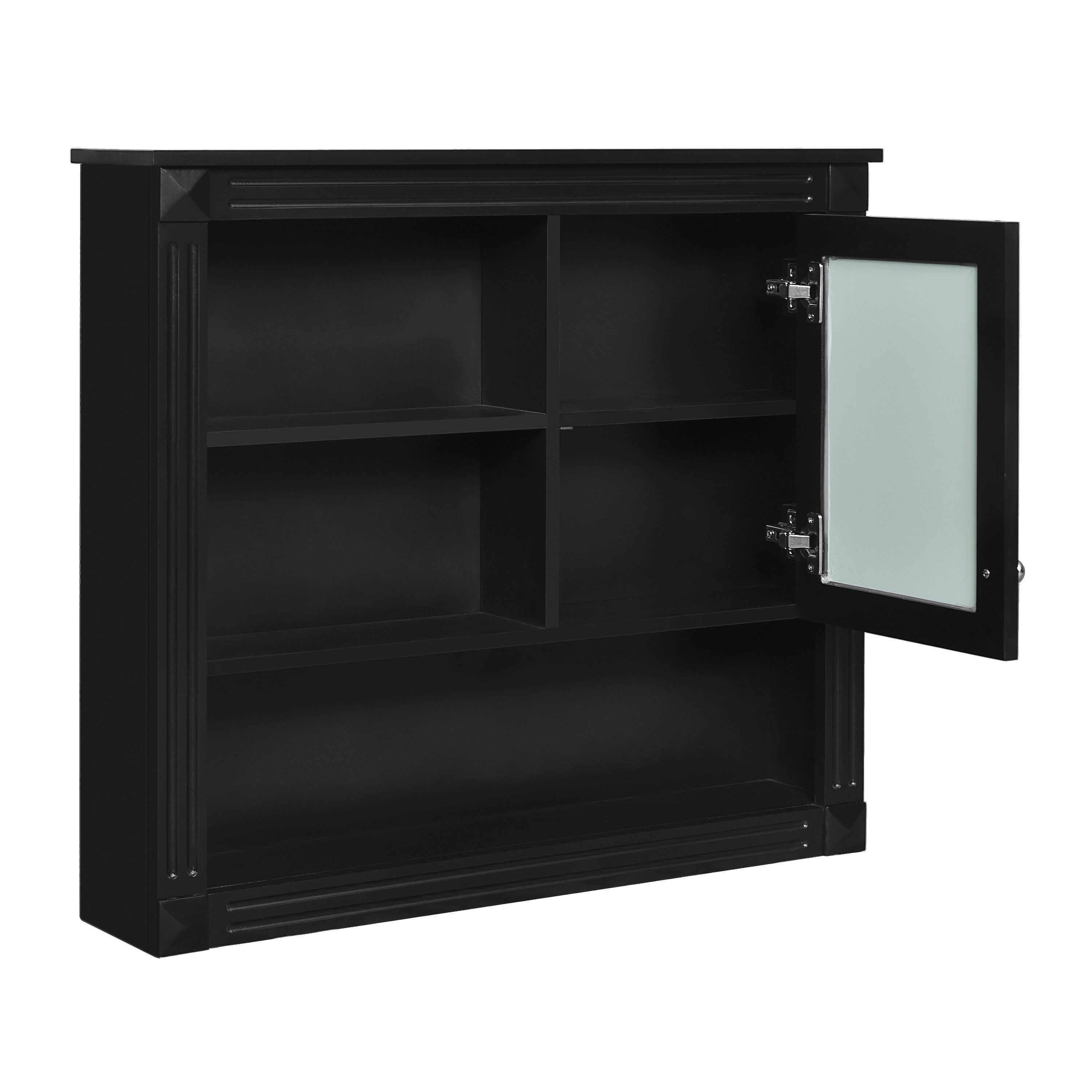 32'' Bathroom Wall Cabinet with Mirror, Wall Mounted Medicine Cabinet